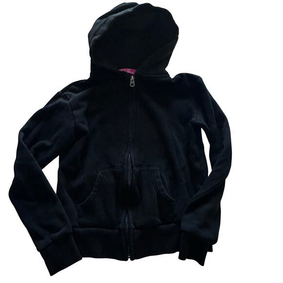 Butter Super Soft Unicorn Zip Up Hoodie - Rhinestone Detail - Picture 2 of 4